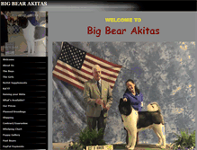 Tablet Screenshot of bigbearakitas.com